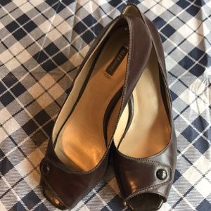 Alex Marie Peep Toe Pumps